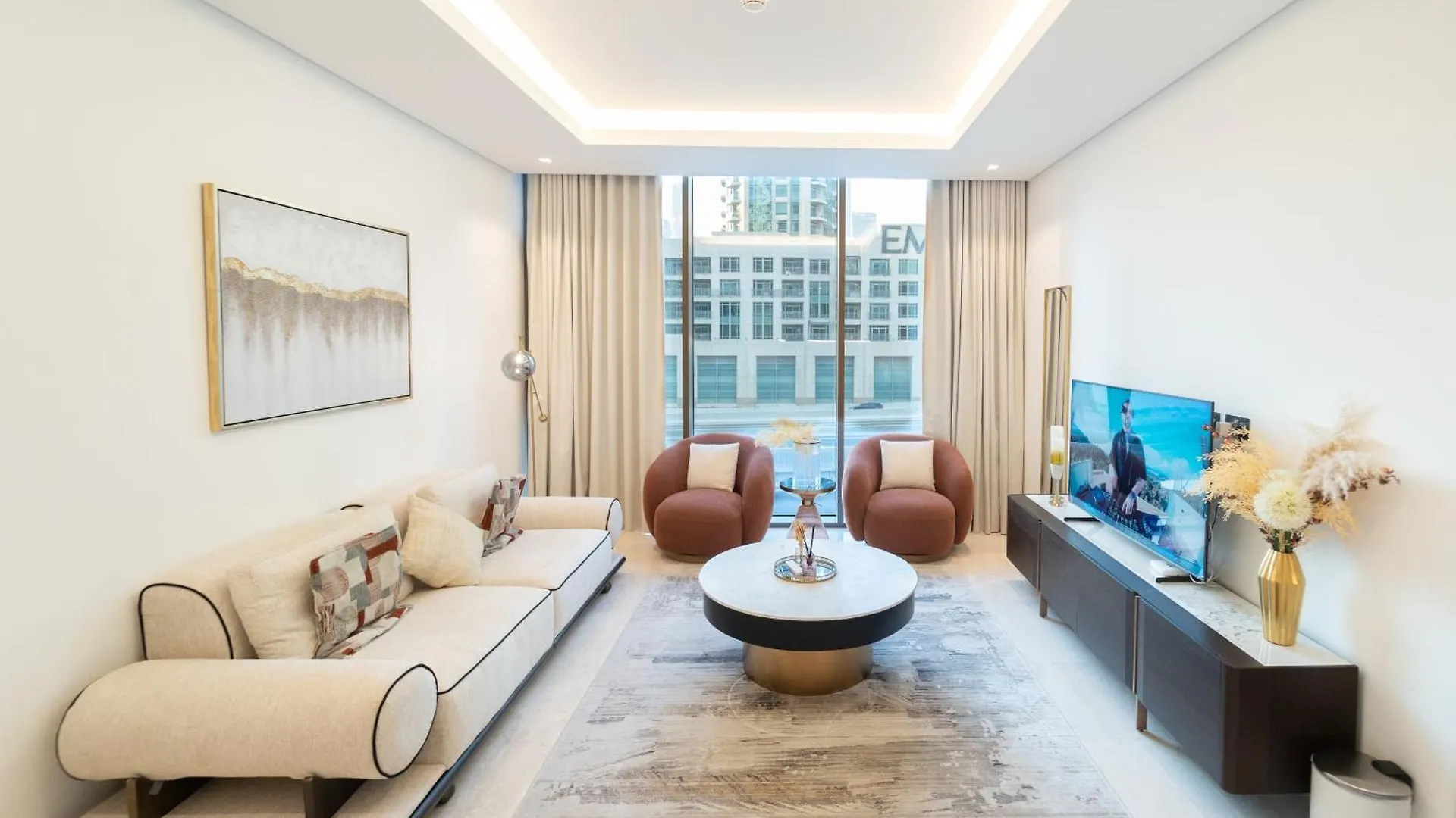 Apartmán Brown Stone - Omniyat Burj Khalifa View Dubaj