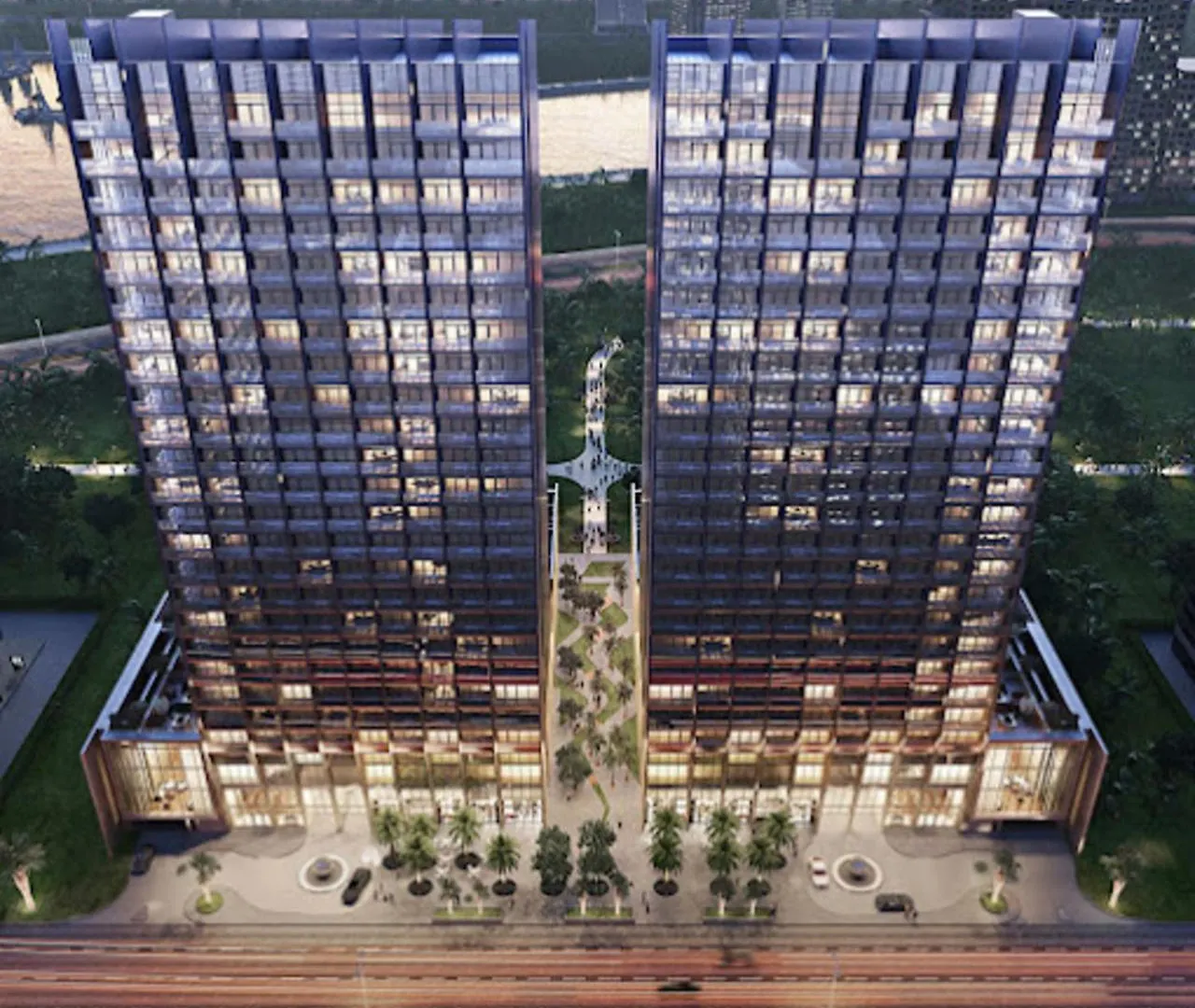Apartmán Brown Stone - Omniyat Burj Khalifa View Dubaj