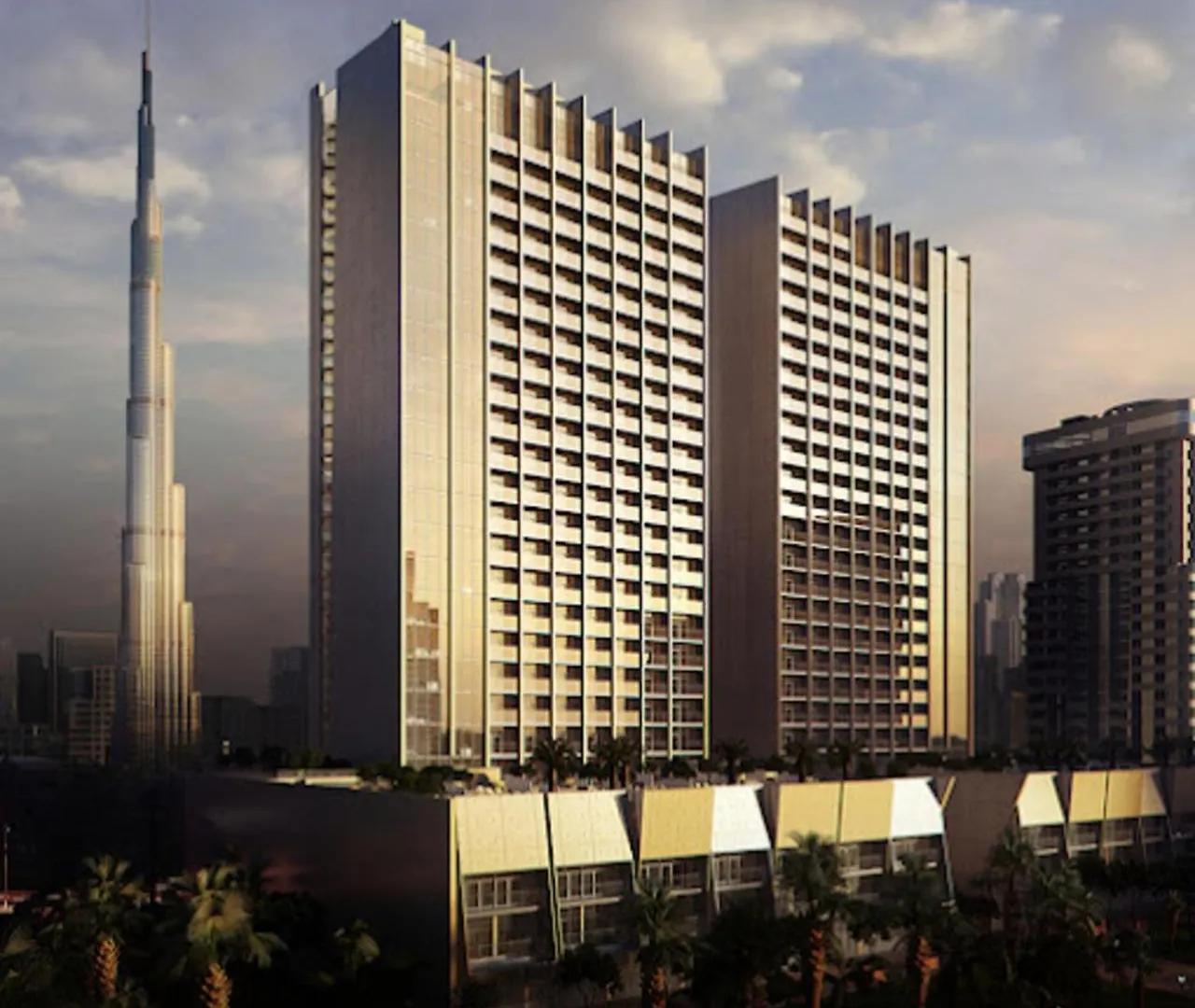 Apartmán Brown Stone - Omniyat Burj Khalifa View Dubaj 0*,