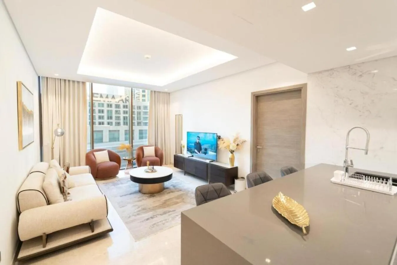 Apartmán Brown Stone - Omniyat Burj Khalifa View Dubaj