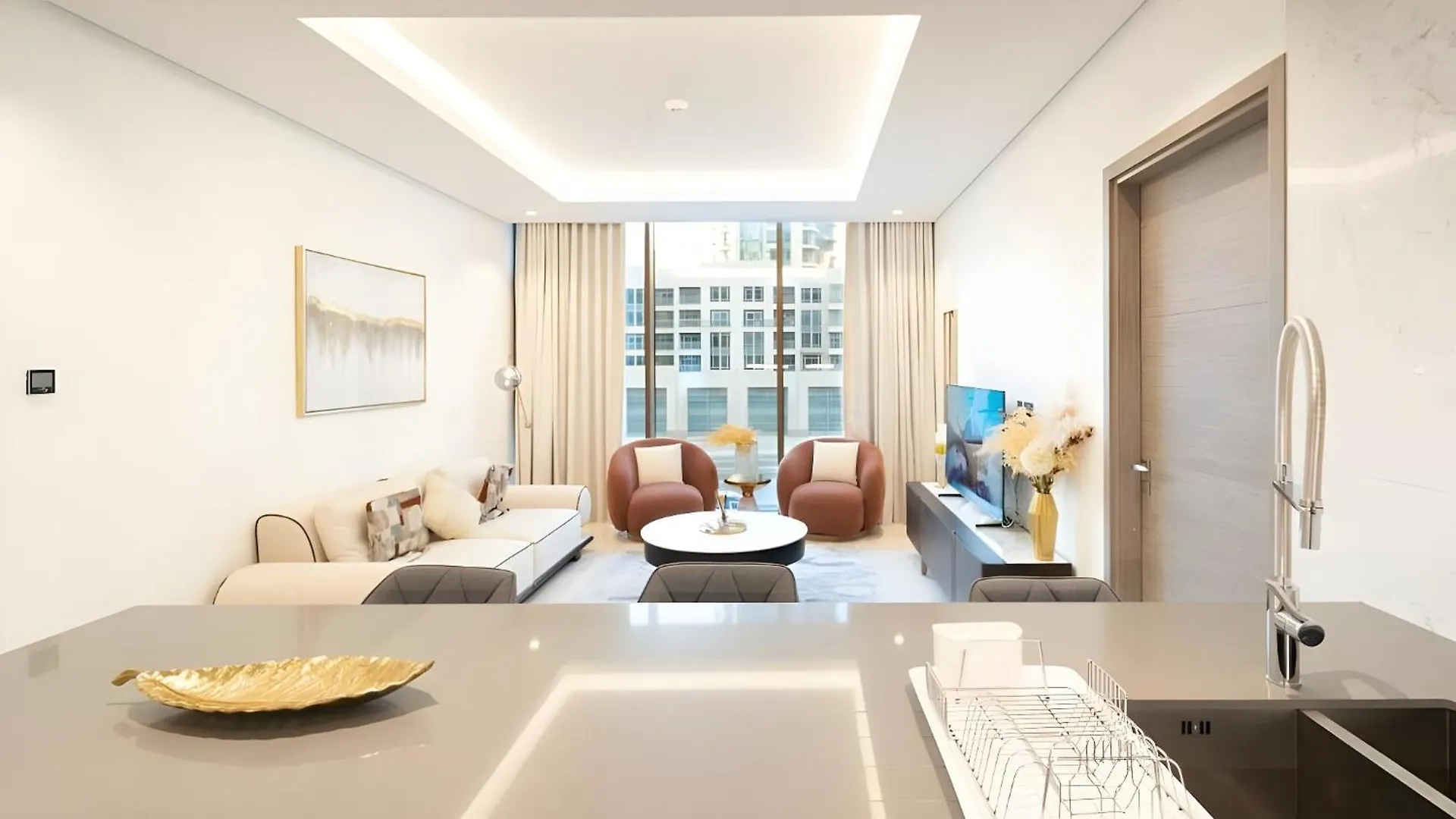 Apartmán Brown Stone - Omniyat Burj Khalifa View Dubaj